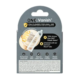 Alternative view of Презервативи ONE Vanish Hyperthin 3 pcs