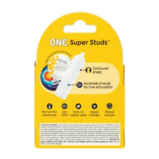 Alternative view of Презервативи ONE Super Studs 3pcs