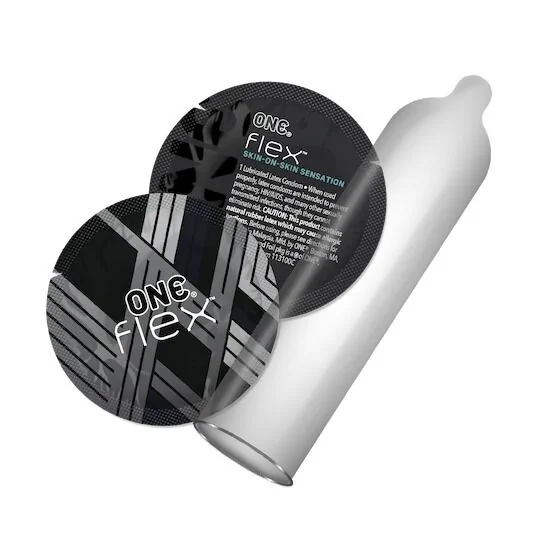 Презервативи ONE Flex Graphene Condom 3pcs 4 Презервативи ONE Flex Graphene Condom 3pcs - Зображення 2