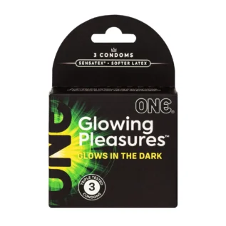 Презервативи ONE Glowing Pleasures 3pcs