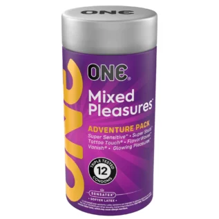 Презервативи ONE Mixed Pleasures 12pcs