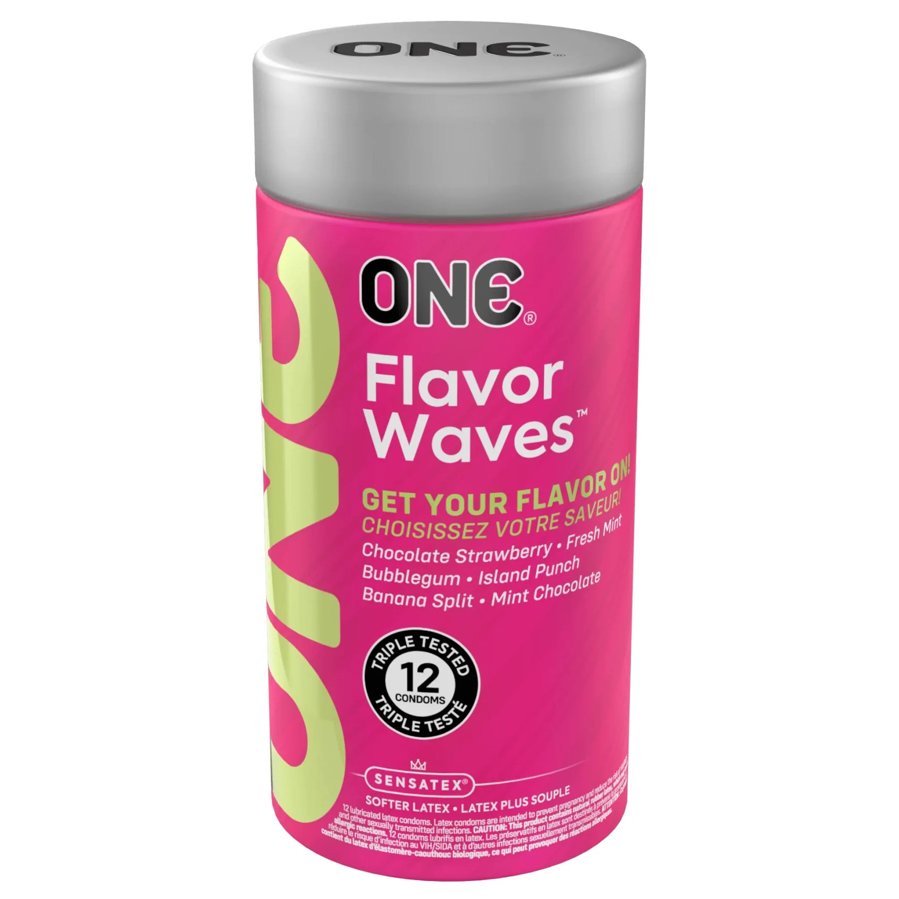 Презервативи ONE FlavorWaves 12pcs 3 Презервативи ONE FlavorWaves 12pcs