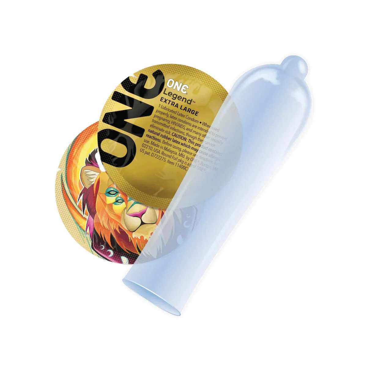 Презервативи ONE Legend Extra Large 12pcs 4 Презервативи ONE Legend Extra Large 12pcs - Зображення 2