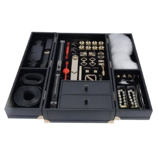 Зображення БДСМ-набір LOCKINK All-in-1 BDSM Play Kit - Crocodile Leather