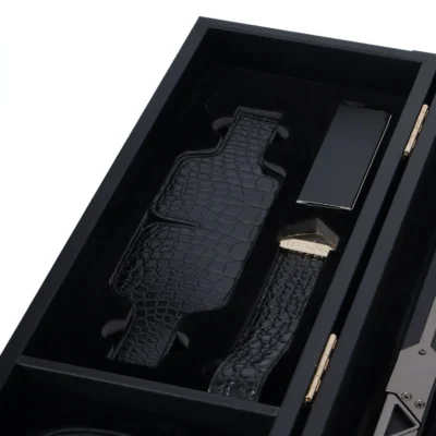 Зображення БДСМ-набір LOCKINK All-in-1 BDSM Play Kit - Crocodile Leather
