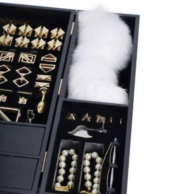 Зображення БДСМ-набір LOCKINK All-in-1 BDSM Play Kit - Crocodile Leather