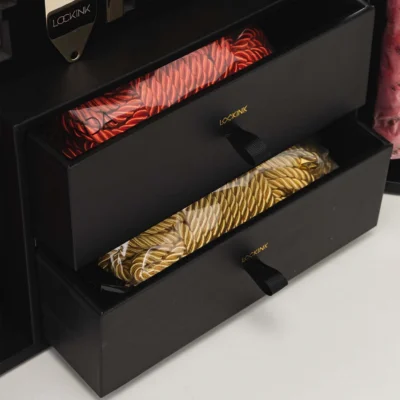 Зображення БДСМ-набір LOCKINK All-in-1 BDSM Play Kit - Black Color