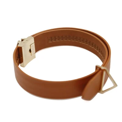 Зображення Повідець LOCKINK Tied Collar with Leash Set - Brown