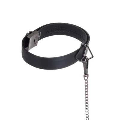 Зображення Повідець LOCKINK Tied Collar with Leash Set Black