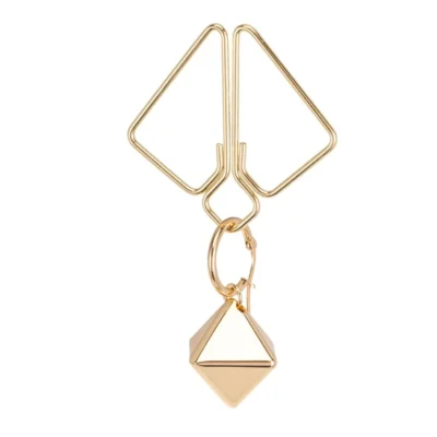 Зображення Затискачі для сосків з важкою підвіскою LOCKINK Nipple Clamps with Heavy Pendant - Golden