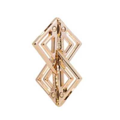 Затискачі для сосків з важкою підвіскою LOCKINK Adjustable Nipple Clamps with Heavy Pendant - Golden 18 Зображення Затискачі для сосків з важкою підвіскою LOCKINK Adjustable Nipple Clamps with Heavy Pendant - Golden