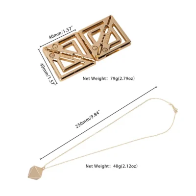 Затискачі для сосків з важкою підвіскою LOCKINK Adjustable Nipple Clamps with Heavy Pendant - Golden 21 Зображення Затискачі для сосків з важкою підвіскою LOCKINK Adjustable Nipple Clamps with Heavy Pendant - Golden