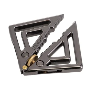 Alternative view of Затискачі для сосків з важкою підвіскою LOCKINK Adjustable Nipple Clamps with Heavy Pendant  - Grey