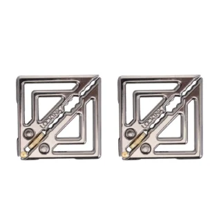 Затискачі для сосків з легкої підвіскою LOCKINK Adjustable Nipple Clamps with Light Pendant- Grey 13 Затискачі для сосків з легкої підвіскою LOCKINK Adjustable Nipple Clamps with Light Pendant- Grey - Зображення 3