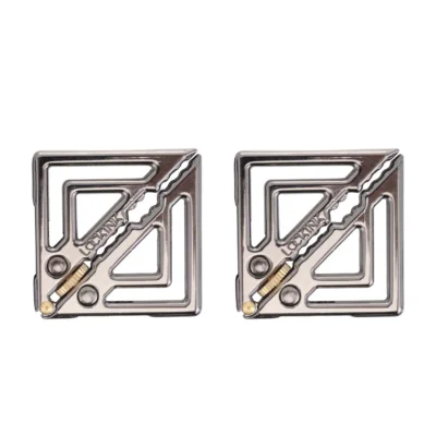 Зображення Затискачі для сосків з легкої підвіскою LOCKINK Adjustable Nipple Clamps with Light Pendant- Grey