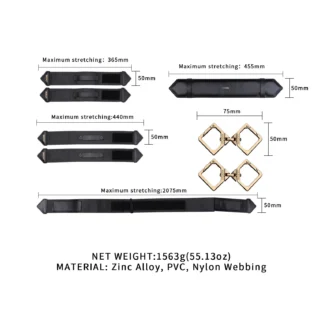 Фіксатори для ніг LOCKINK Leg Spreader Strap 17 Зображення Фіксатори для ніг LOCKINK Leg Spreader Strap