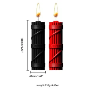 Alternative view of Свічки для BDSM LOCKINK SEVANDA Fetish Drip Candles Set