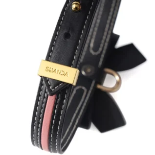 Повідець LOCKINK SEVANDA Love Heart Butterfly Leather Collar Set 15 Зображення Повідець LOCKINK SEVANDA Love Heart Butterfly Leather Collar Set