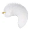 Металева анальна пробка Лисячий хвіст LOCKINK SEVANDA  Fox-Tail Anal Pear