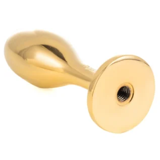 Зображення Металева анальна пробка Кролячий хвост LOCKINK SEVANDA White Bunny-Tail Anal Rose-shape Plug