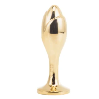 Зображення Металева анальна пробка Кролячий хвост LOCKINK SEVANDA White Bunny-Tail Anal Rose-shape Plug