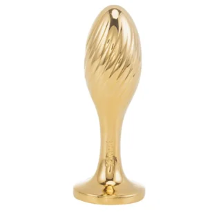 Зображення Металева анальна пробка Кролячий хвост LOCKINK SEVANDA White Bunny-Tail Anal Pear-shape Plug