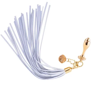 Металева анальна пробка Хвіст поні LOCKINK SEVANDA  Pony-Tail Anal