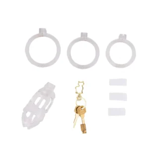 Зображення Клітка для пеніса LOCKINK SEVANDA Plastic Penis Chastity Cage