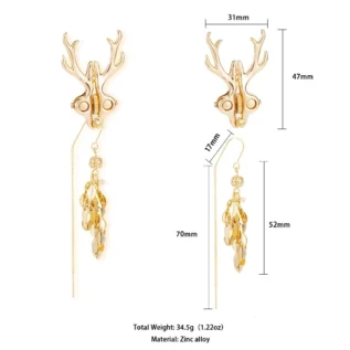 Alternative view of Затискачі для сосків LOCKINK SEVANDA Stag Adjustable Nipple Clamps Set