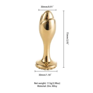 Анальна пробка LOCKINK SEVANDA Pearl -shape Anal Plug 13 Зображення Анальна пробка LOCKINK SEVANDA Pearl -shape Anal Plug
