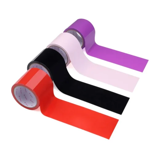 Електростатична стрічка для бондажу LOCKINK SEVANDA Electrostatic Tape - Purple Tape - Зображення 3