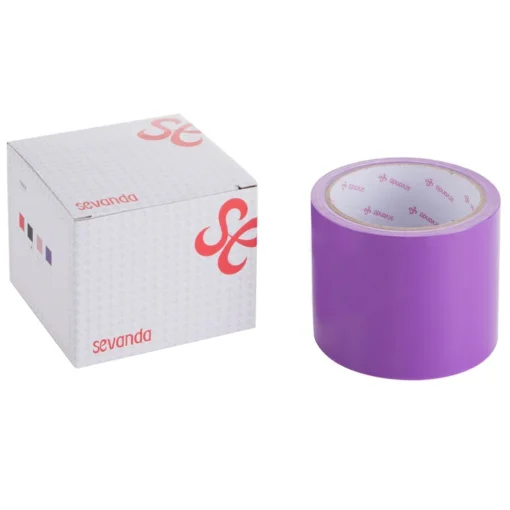 Електростатична стрічка для бондажу LOCKINK SEVANDA Electrostatic Tape - Purple Tape