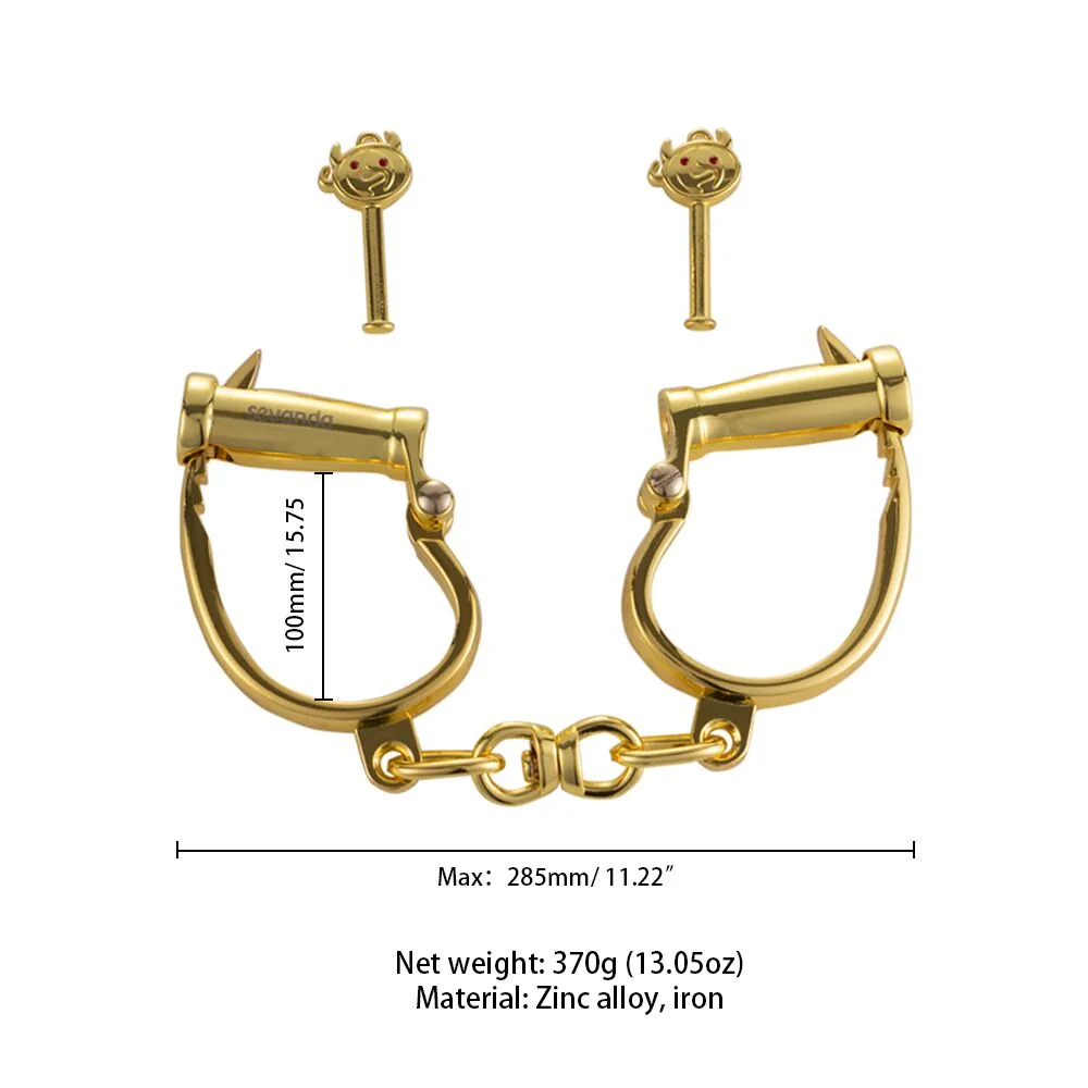 Наручники LOCKINK Love-slave Handcuffs 8 Наручники LOCKINK Love-slave Handcuffs - Зображення 6