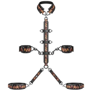 Зображення БДСМ-набір LOCKINK The Flowering Serpent - Bondage Set 12pcs