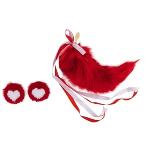 Анальна пробка з хвостом лисиці LOCKINK SEVANDA  Vixen Set with Pear