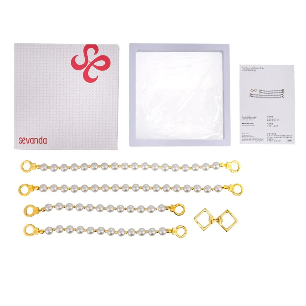 Перлинні наручники та поножі LOCKINK Pearl Bondage & Restraint Set 13 Перлинні наручники та поножі LOCKINK Pearl Bondage & Restraint Set - Зображення 11