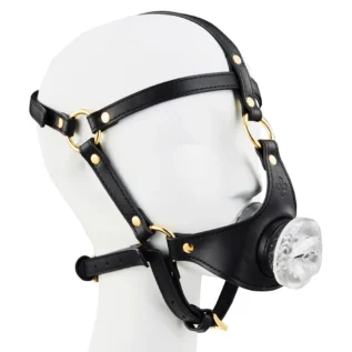 Маска-збруя для орального сексу LOCKINK SEVANDA Blowjob Head Harness 11 Зображення Маска-збруя для орального сексу LOCKINK SEVANDA Blowjob Head Harness