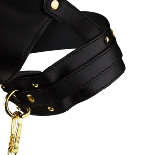Маска-збруя для орального сексу з повідцем LOCKINK SEVANDA Blowjob Head Muzzle with Leash 15 Зображення Маска-збруя для орального сексу з повідцем LOCKINK SEVANDA Blowjob Head Muzzle with Leash