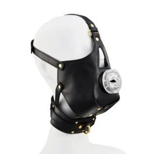 Маска-збруя для орального сексу з повідцем LOCKINK SEVANDA Blowjob Head Muzzle with Leash 14 Зображення Маска-збруя для орального сексу з повідцем LOCKINK SEVANDA Blowjob Head Muzzle with Leash
