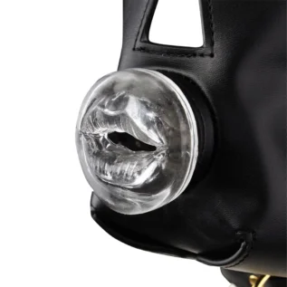 Маска-збруя для орального сексу з повідцем LOCKINK SEVANDA Blowjob Head Muzzle with Leash 16 Зображення Маска-збруя для орального сексу з повідцем LOCKINK SEVANDA Blowjob Head Muzzle with Leash