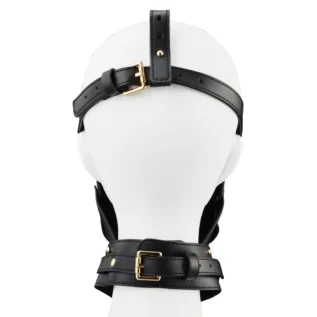 Маска-збруя для орального сексу з повідцем LOCKINK SEVANDA Blowjob Head Muzzle with Leash 20 Зображення Маска-збруя для орального сексу з повідцем LOCKINK SEVANDA Blowjob Head Muzzle with Leash