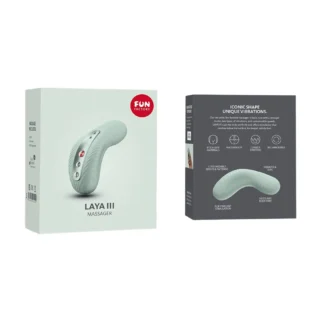 Зображення Накладний вібратор Fun Factory LAYA III sage green