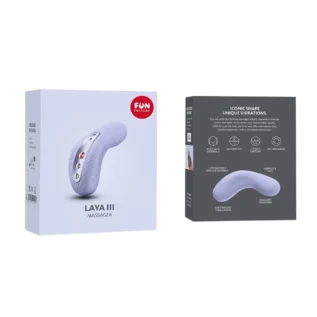 Накладний вібратор Fun Factory LAYA III soft violet 23 Зображення Накладний вібратор Fun Factory LAYA III soft violet