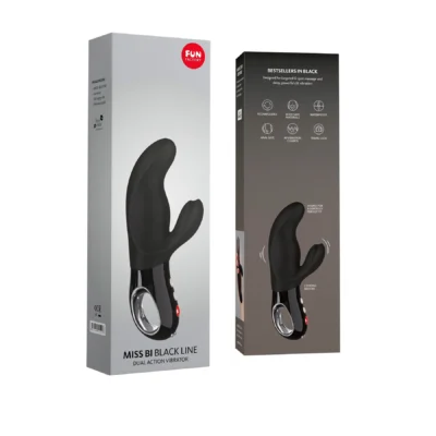 Зображення Вібратор-кролик Fun Factory MISS BI black