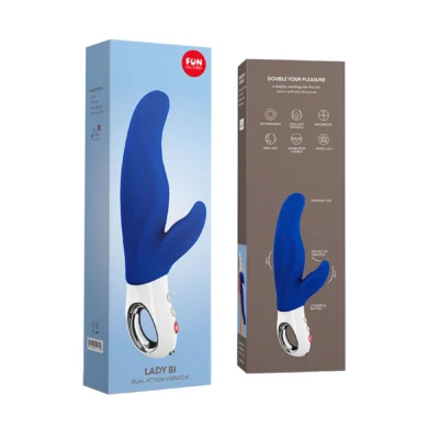 Зображення Вібратор-кролик для точки А Fun Factory LADY BI ultramarine