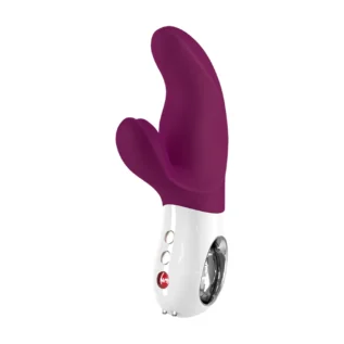 Вібратор-кролик Fun Factory MISS BI grape/white 12 Зображення Вібратор-кролик Fun Factory MISS BI grape/white