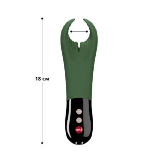 Alternative view of Вібратор для пеніса Fun Factory MANTA moss green/black