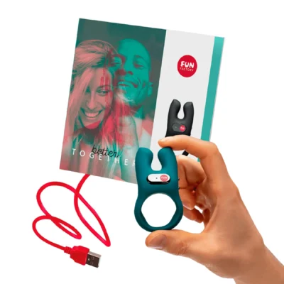 Ерекційне віброкільце Fun Factory NŌS deep sea 12 Зображення Ерекційне віброкільце Fun Factory NŌS deep sea