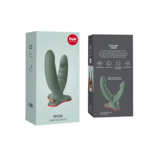 Зображення Подвійний фалоімітатор Fun Factory RYDE wild olive