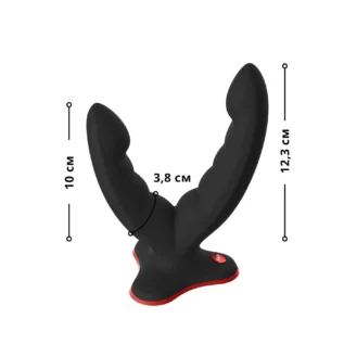 Alternative view of Подвійний фалоімітатор Fun Factory RYDE  black